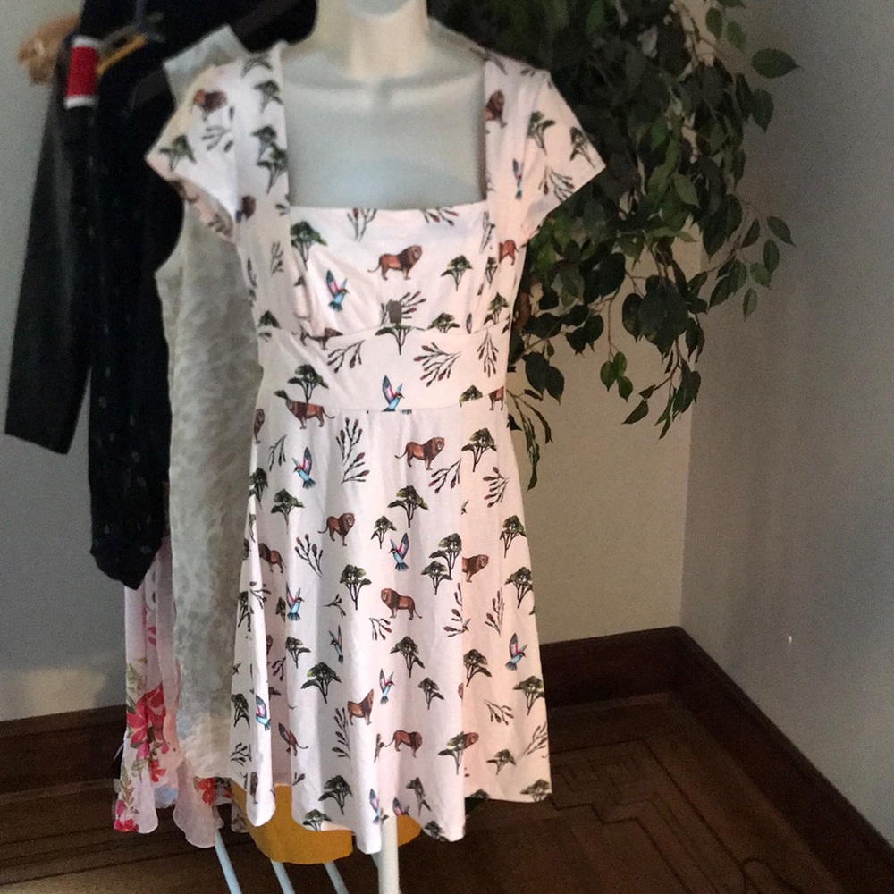 Lili Sidonio For Molly Bracken Savanah dress peach